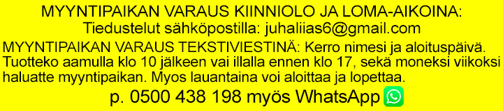 Myyntipaikan varaus